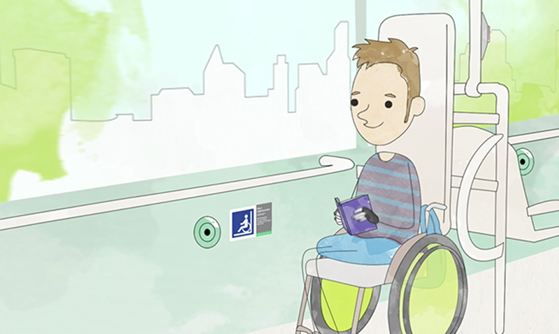 Accessible ensemble - Quand théo rencontre clara - RATP